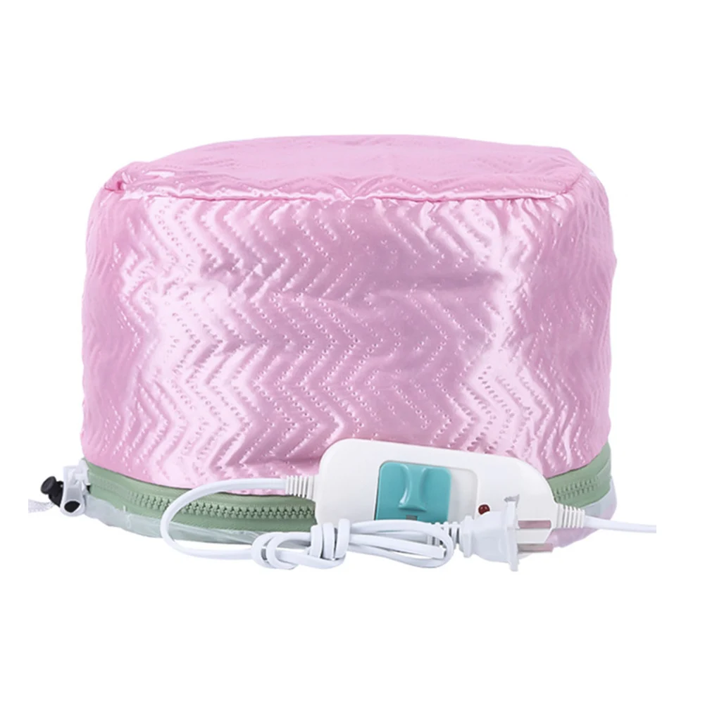 

Electric Hair Mask Baking Oil Cap Thermal Treatment Temperature Control Protection Hair Steamer Cap CJ666