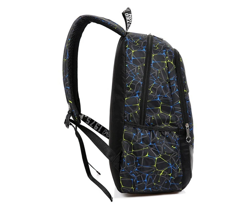 Quality Nylon School Bags Fashion Camouflage Kids Backpack For Teenagers Girls Boys Schoolbag Three-piece Travel Laptop Backpack