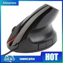 Новинка 5D Проводная оптическая игровая мышь высокого качества 2400 dpi 2.4GH Вертикальная Эргономичная Вертикальная мышь для настольного компьютера и ноутбука