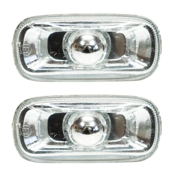 

Fender Side Marker Light Housing Cap Clear Lens for Audi A4 B6 B7 A6 8E0949127