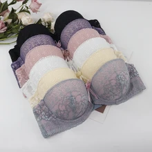 Beauwear 34A-40D, супер мягкий бюстгальтер, пуш-ап, кружевное цветочное женское нижнее белье, сексуальное нижнее белье, чашечки 1/2, регулируемые лямки, женский бюстгальтер, bh