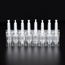 Dr pen MYM игольчатые картриджи для тату 25 шт. 12/36/42/nano для Dr. pen Ultima M7 Перманентный макияж тату вышивальная подводка для бровей