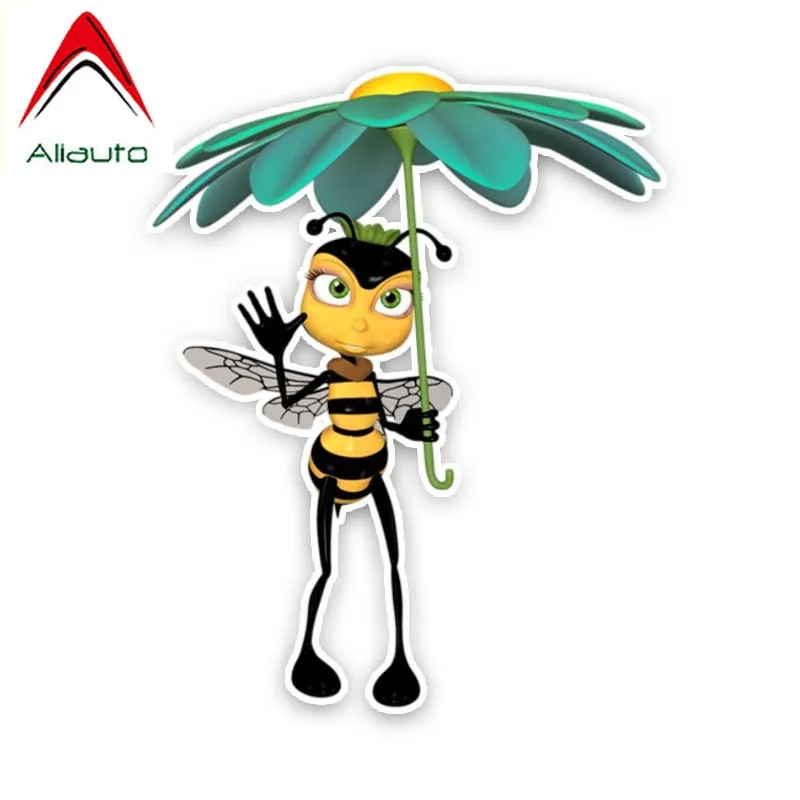 Aliauto прекрасный автомобиль наклейки Пчела имеет Umbrella PVC вспомогательного