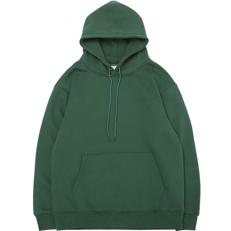 Green H. A. Sueno Популярные свободные мужские s толстовки High Street Solid мужские s толстовки Толстовка с капюшоном оверсайз для мужчин Прямая /7 - Цвет: Green