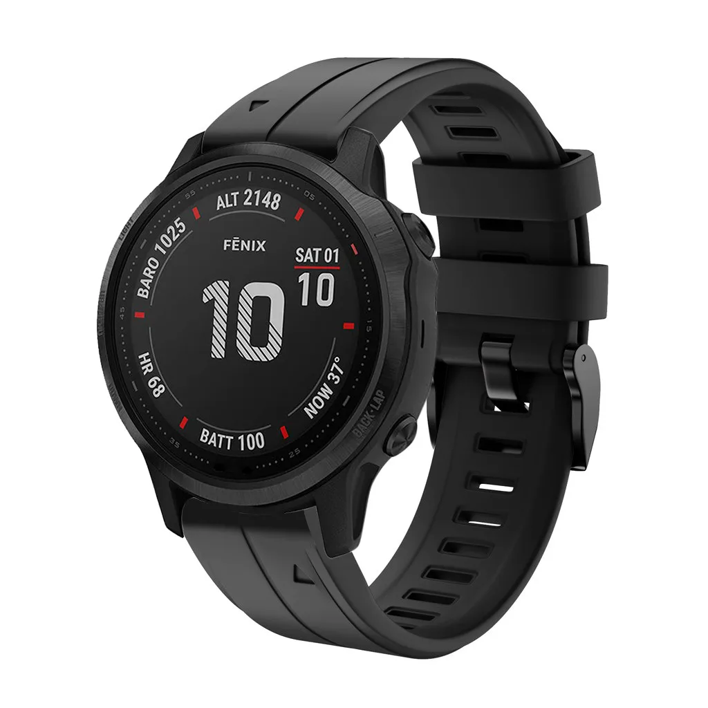 Браслет на запястье для Garmin fenix 6 S/6 Spro, ремешок для часов Garmin Fenix 6 6 S, быстросъемный силиконовый браслет Easyfit