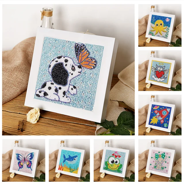 Diamond Paintings Kit Kids  Kids Diamond Art Painting Kits - Diamond  Painting Cross Stitch - Aliexpress