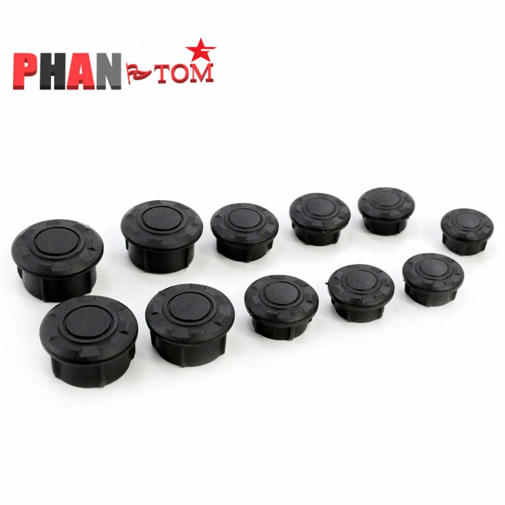 

Frame Hole Cover Caps Plug Decor For BMW R nineT 2014-2019 R9T Frame Cap Set