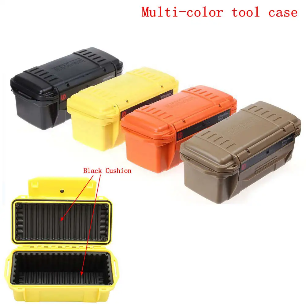 

1PC Survival Airtight Case Holder Storage Matches Tools Travel Sealed Containers Waterproof Boxes Outside Storage Bags