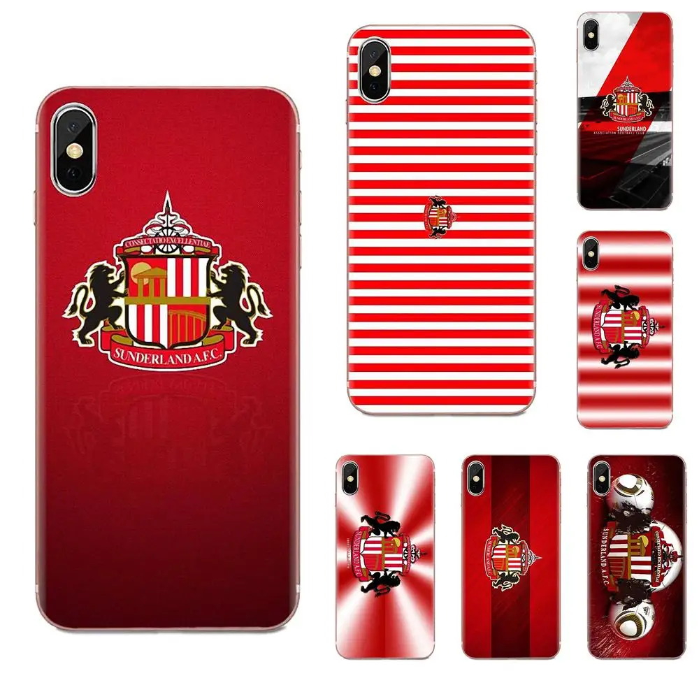 Sunderland Afc футбольный клуб логотип для sony Xperia Z Z1 Z2 Z3 Z4 Z5 compact Mini M2 M4 M5 T3 E3 E5 XA XA1 XZ Premium |