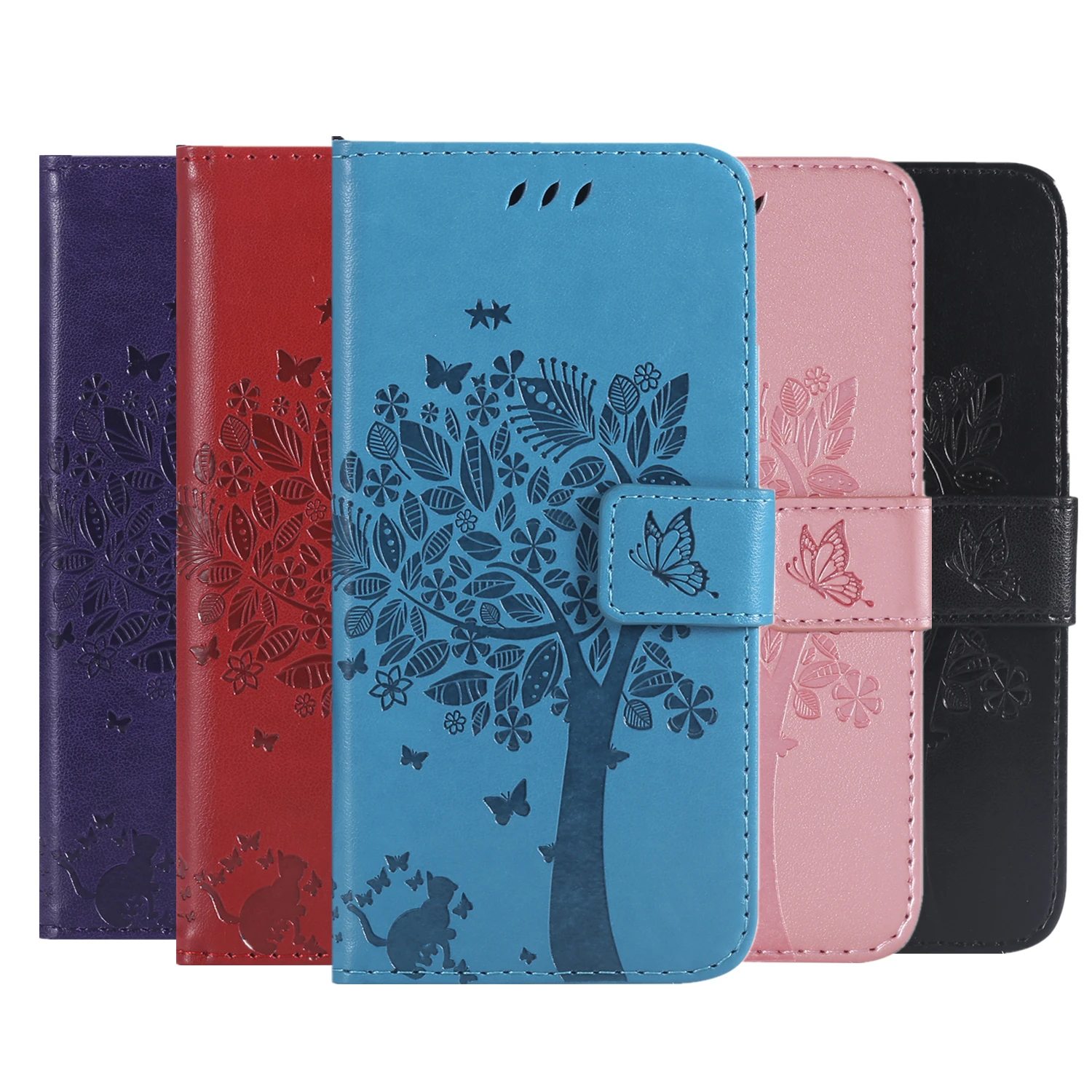 

Wallet Phone Case For Huawei Honor 10 10i 9 9i Lite 8A 8C 8S 8X 7A 7C 7i 6A 6X 5C V10 V20 Cover