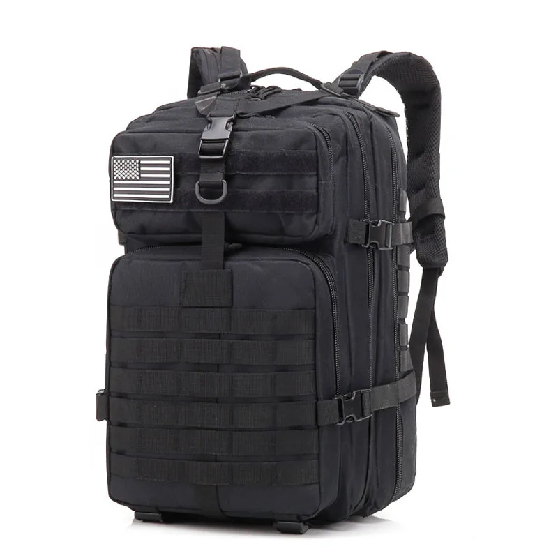 

45L Large Tactical Backpacks Military Army Assault Pack Outdoor 3P EDC Molle Pack Trekking Camping Hunting Camouflage Backpack