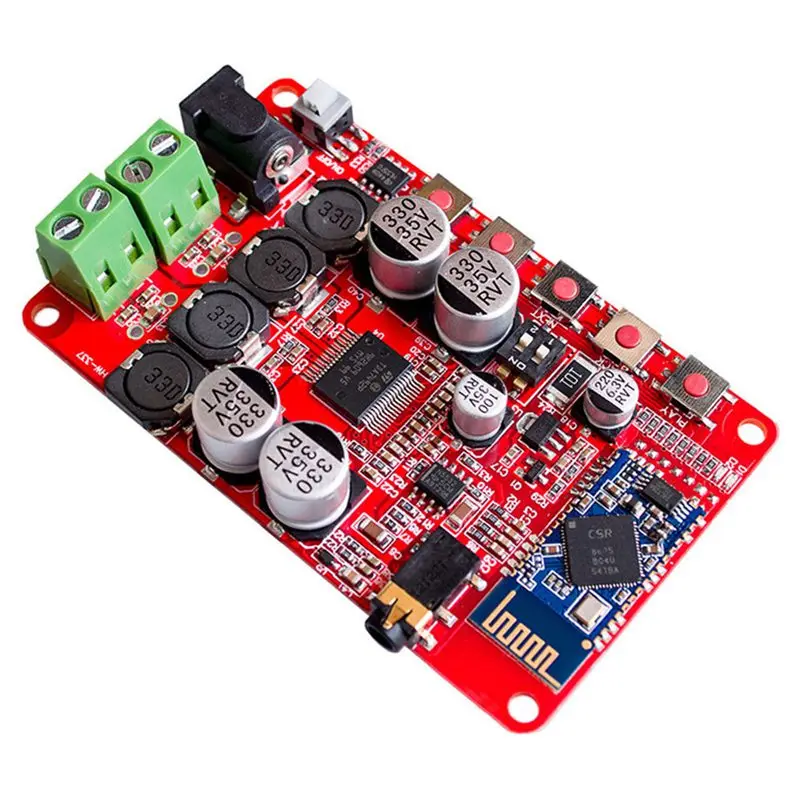 TDA7492P цифровой усилитель доска беспроводной Bluetooth 4 0 аудио приемник | Электроника