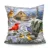 Oil painting bird cushion cover Double-sided printing cushion covers Chinese style Car Sofa Home Decor Pillow Case Funda Cojin 13