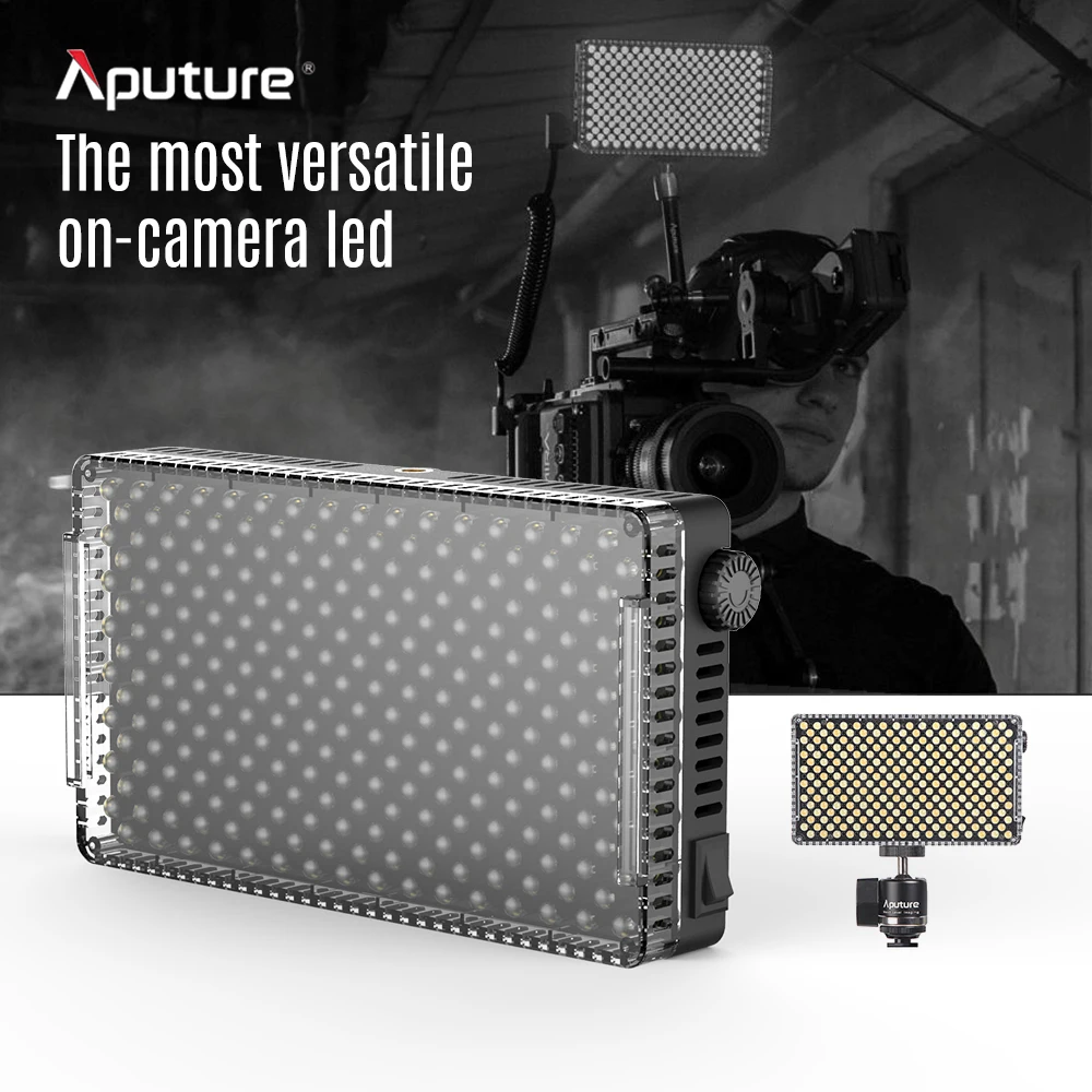 Aputure AL F7 портативный светодиодный светильник для видеосъемки панель 3200 K 9500