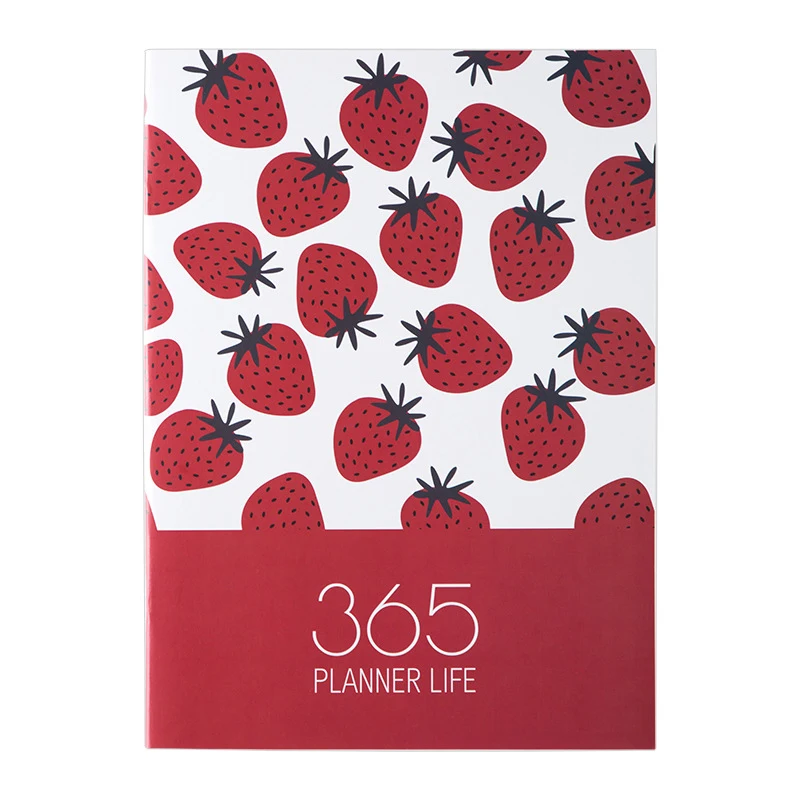 

A4 Korean version of the cactus notebook PU cover Scheduler Notebooks size Agenda Planner Organizer Monthly Planner Notebook