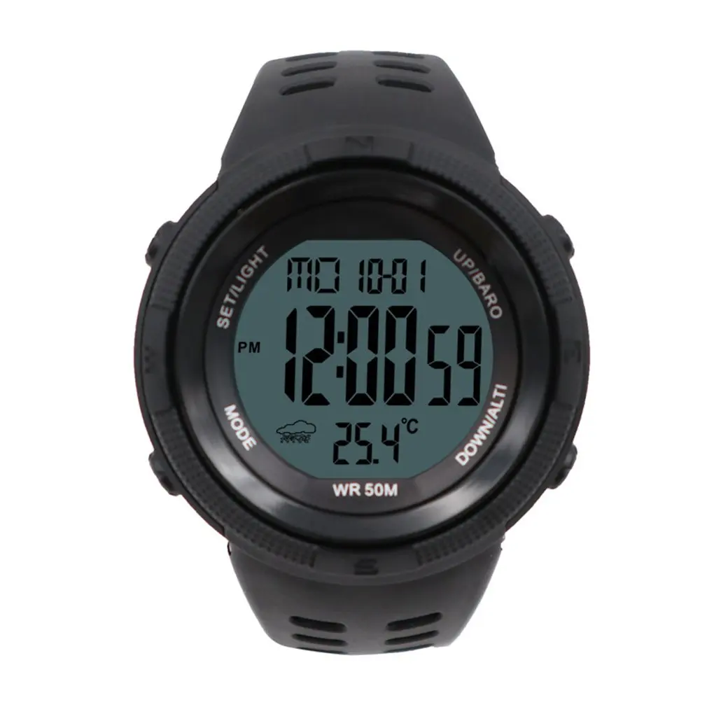 

P8009 Unisex Altitude Compass Fashion Men Women Sport Outdoor Professional Smart Watch Waterproof Sports Smartwatch