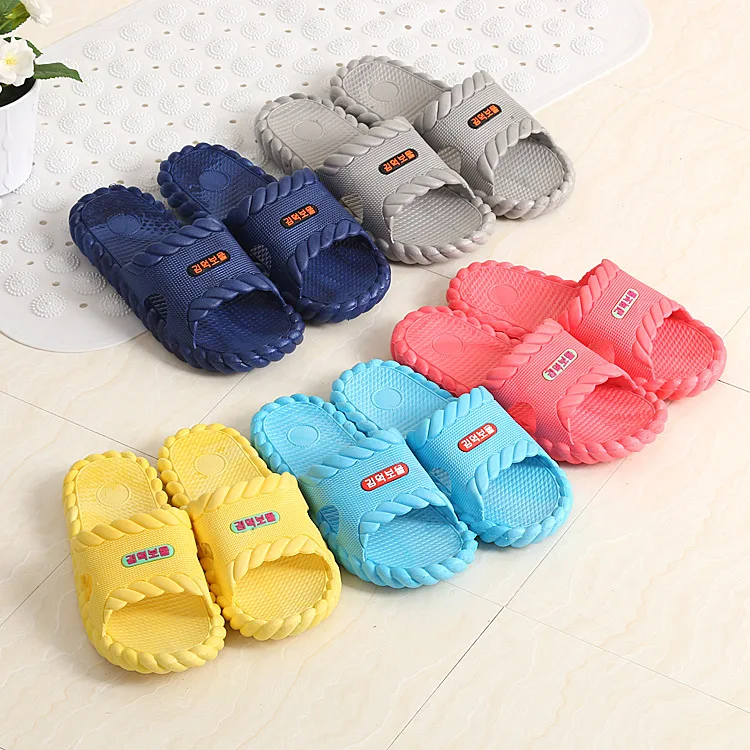 

Bathroom Hollow out Slipper Drag Fishbone Rabbit Plastic Summer Men And Women Couples Cool Linen Lace Home Sandals