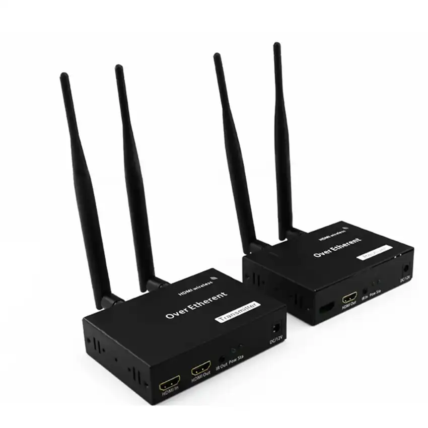 Penerima Pemancar Wifi Nirkabel 200m 2 4ghz 5ghz 1080p Loop Out Lokal Dengan Remote Ir Extender Yang Kompatibel Dengan Hdmi Aliexpress