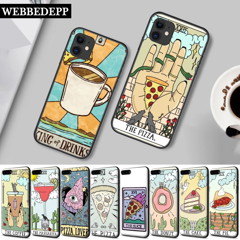 31W Egypt mysterious Tarot Silicone soft Case for iPhone 5 SE 5S 6 6S Plus 7 8 11 Pro X XS Max XR | Мобильные телефоны и