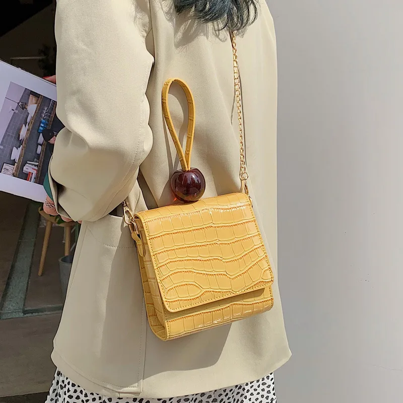 

2019 New Personality Feshion Women's Bags High Quality Female Small Square Handbag Desige Chain Shoulder Crossbody Bag For Women