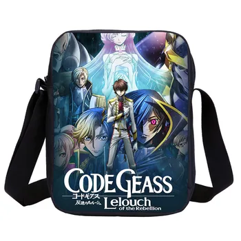 

Mini Crossbody Bags For Boys Girls Cartoon Anime Code Geass Letter 3D Printing Kids Messenger Bag Sling Bags Handbags Sac A Main