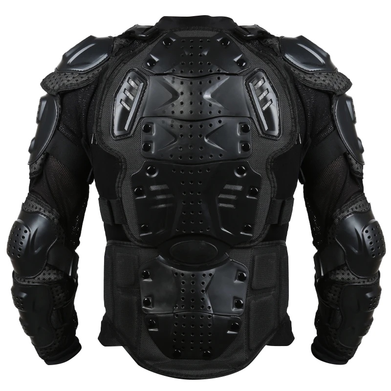Liplasting Full Motorcycle Body Armor Shirt Motocross Back Shoulder
