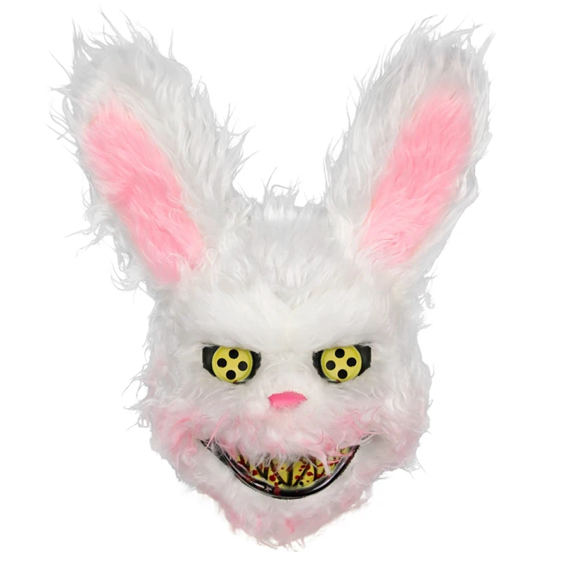 

Halloween Horror Mask Plush Mask Unique Rabbit Panda Wolf Bear Plush Mask Halloween Festive Party Supplies