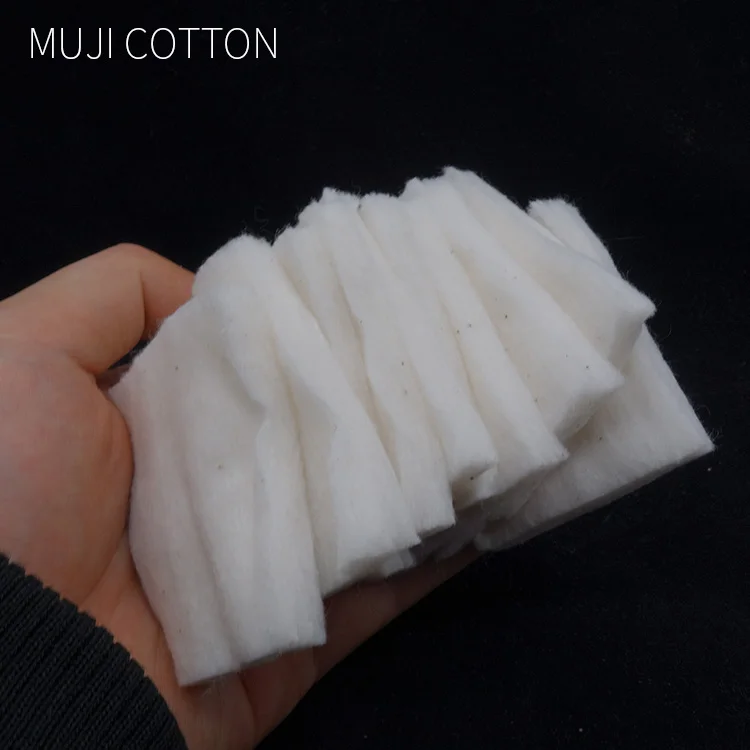 10 шт./упак. японский органический хлопковый вейп Muji для RDA RBA вапорайзер DIY