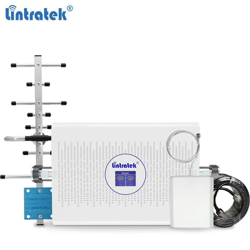 Lintratek 70dB AGC 3G 4G Signal Booster 1800