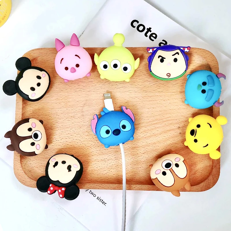 Kawaii защита для кабеля с животными Iphone Ipad держатель телефона пандой аксессуар