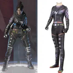 Новые женские детские игры Apex Legends Wraith костюм зентай для косплея боди костюм комбинезоны