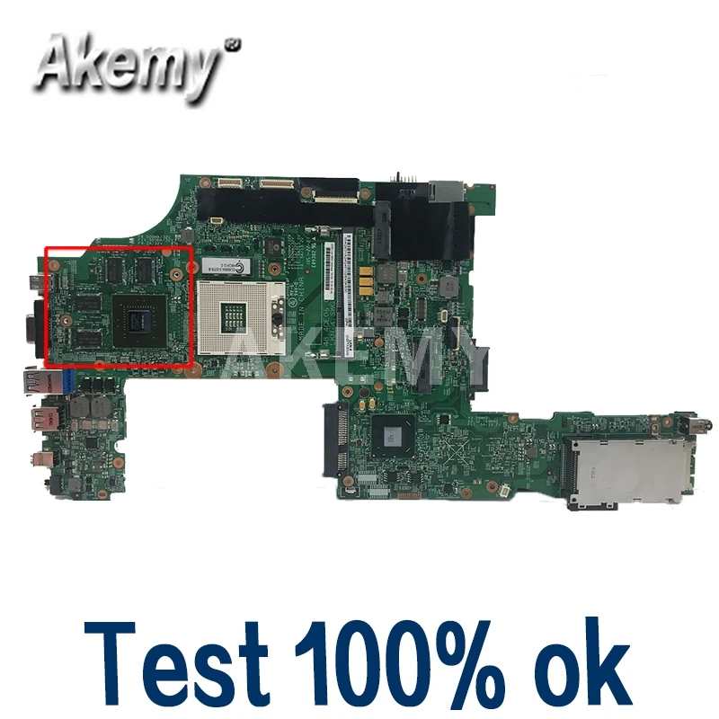 04X1491 04X1495 04X1497 04X1501 04Y1860 04W6824 материнская плата для ноутбука Lenovo ThinkPad T530 T530i DDR3 с