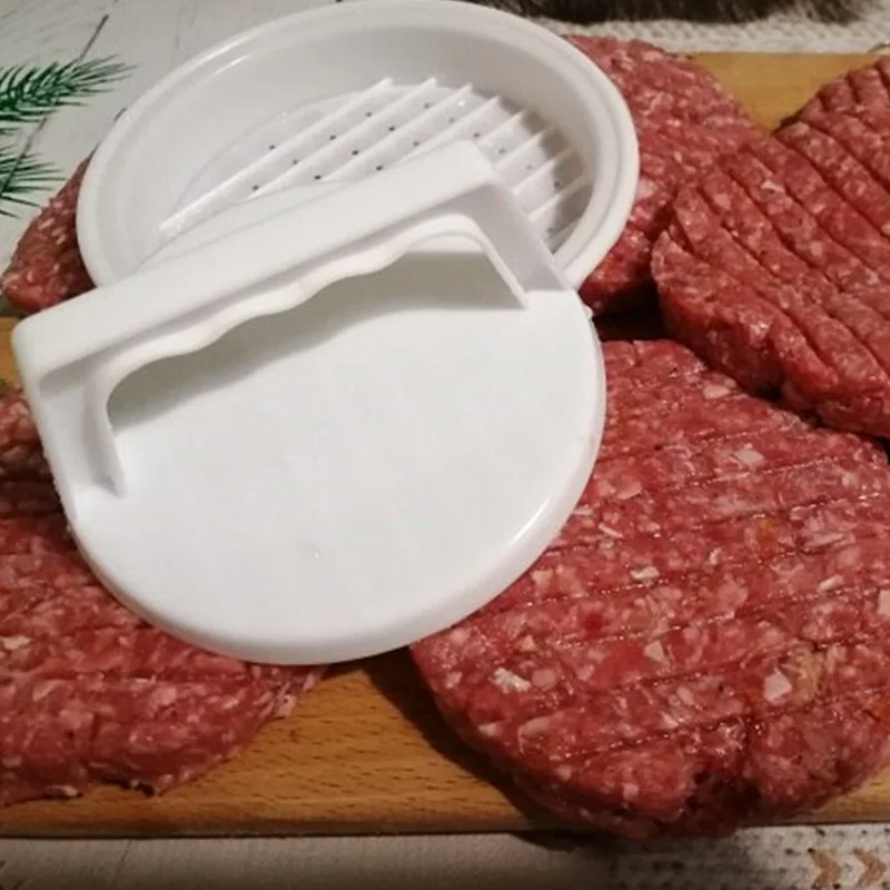 buy 1PCS Multi Functional Plastic Meat Presser Hamburger Press Practical Eco friendly Durable Meat Presser