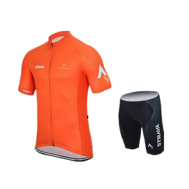 STRAVA Ciclismo Jersey conjunto verano bicicleta de montauna Ropa Pro bicicleta Ciclismo Jersey Ropa deportiva traje - Цвет: 8