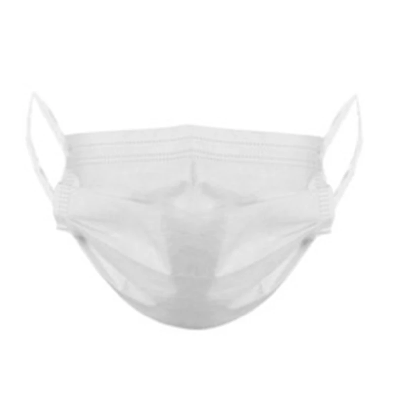 

50Pcs Disposable Respirator 3-Layer Non-Woven Fabric Mask Anti-Fog Anti-Dust Mask Soft Protective Mask