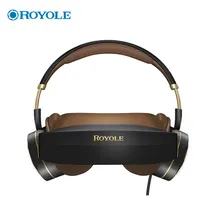 Royole RY0102 Moon 3D VR очки 800 дюймов изогнутый гигантский экран активные наушники с шумоподавлением 3D креативная Складная VR гарнитура