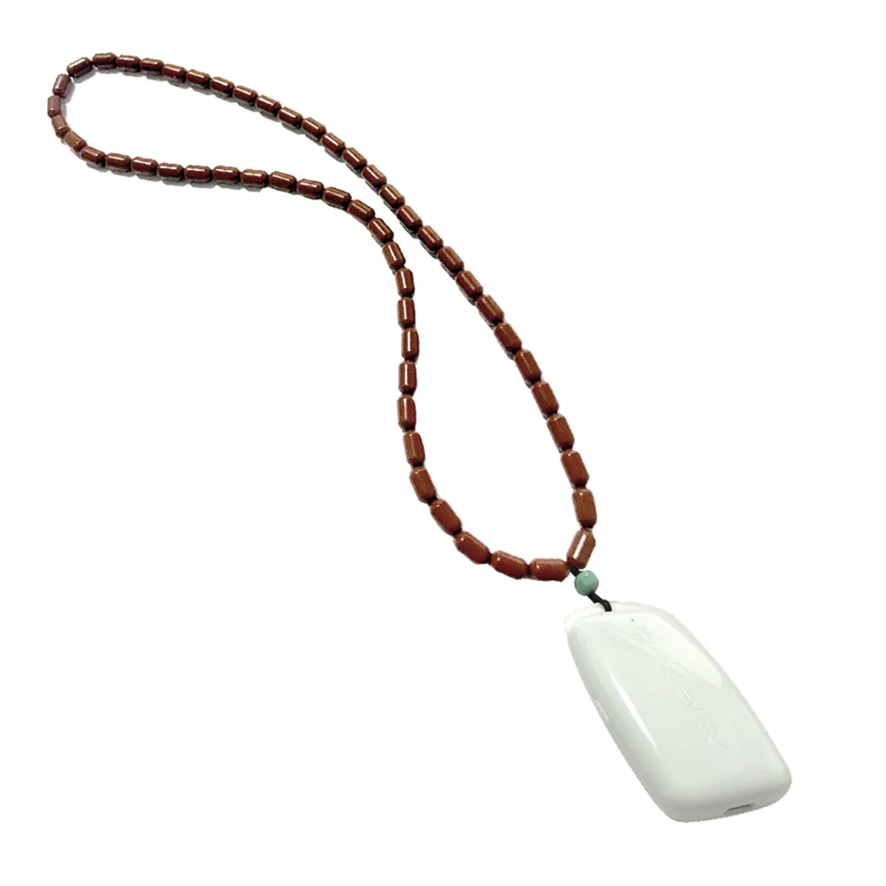 LASTEK 9 Lasers Acupuncture Tourmaline Pendant Necklace Prevent Cerebral Thrombosis Coronary Disease Angina Heart Therapy Device