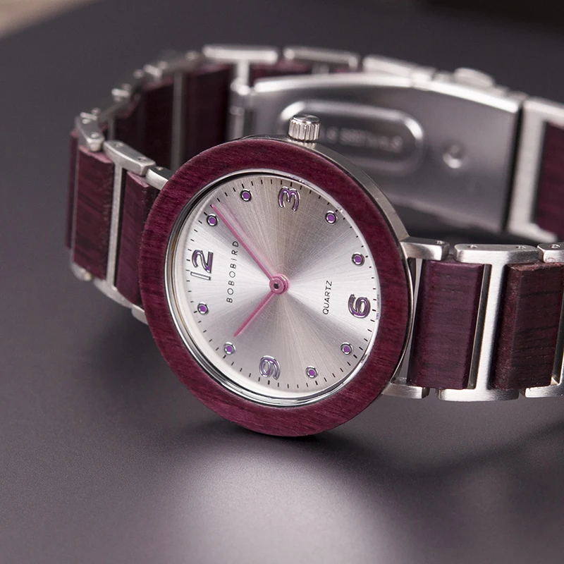 Часы montre homme 2020 BOBO BIRD Lovers Ультратонкий чехол 6 мм деревянные кварцевые наручные