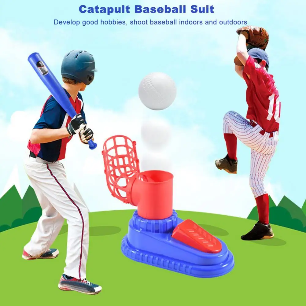 Pitching Machine Automatic Ball Feeder Retractable Stick Portable