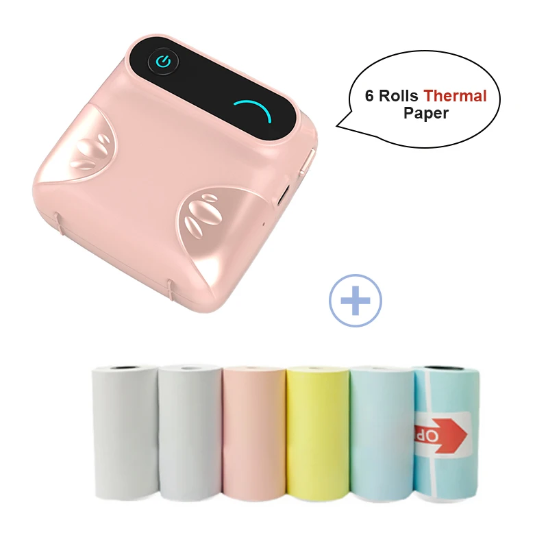  mini Portable bluetooth wireless Pocket photo printer smart phones A6 MPeriPage Thermal Printing US - 4000035799626