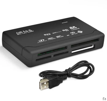 

50 Pcs All in One Card Reader M2 XD CF Micro SD Card Reader USB 2.0 High Speed Memory Card Reader