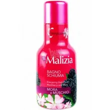 Пена для душа и ванны мускус и ежевика «Mora& muschio» Malizia, 1000 мл
