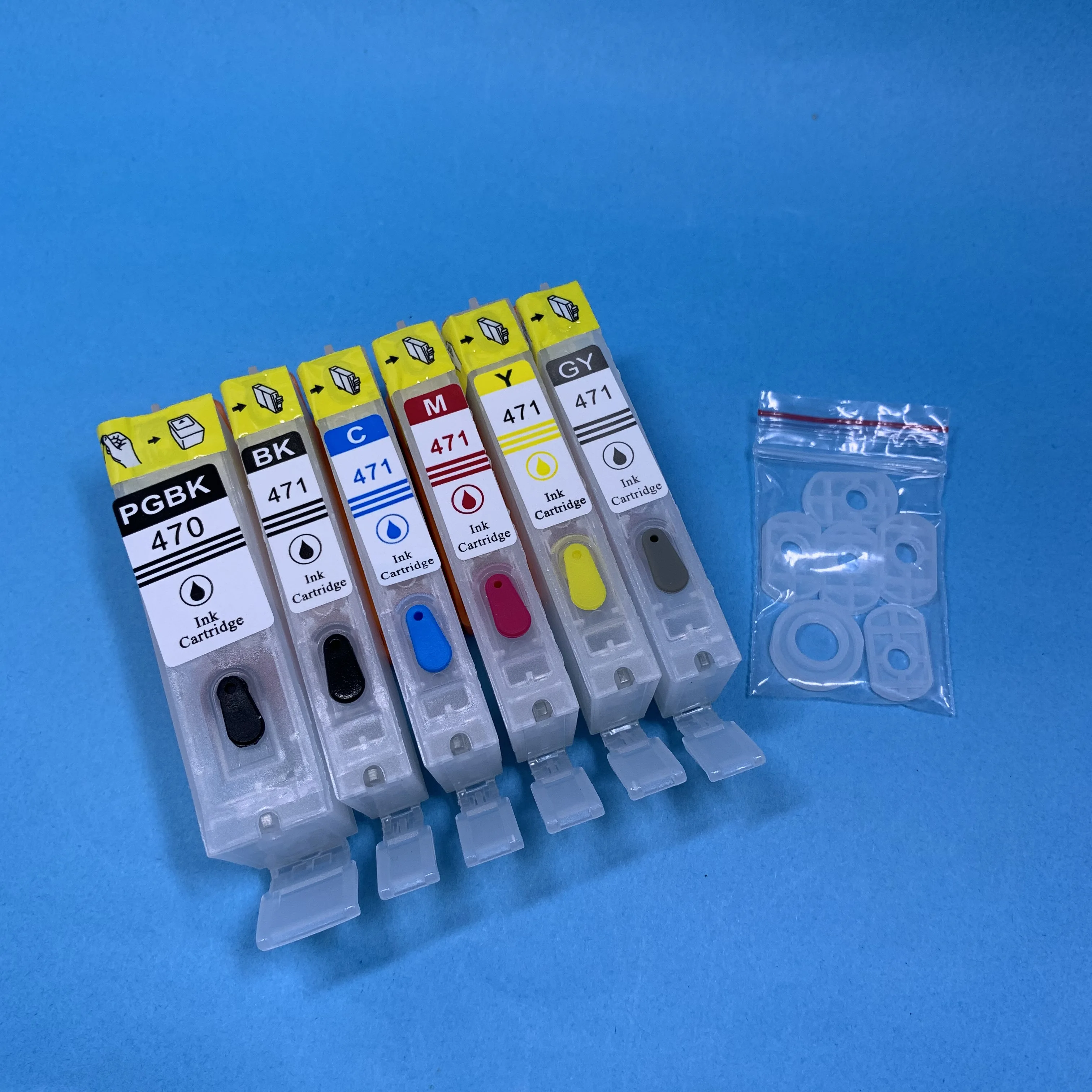 YOTAT 6 colors Empty refillable ink cartridge PGI-470 CLI-471 PGI470 CLI471 for Canon PIXMA MG7740 TS8040 TS9040 TS6040 TS5040 | Компьютеры