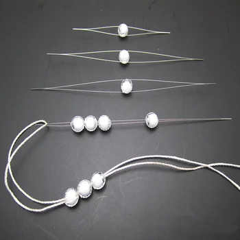 

Jewelry Needle for Jewelry Making Opening Big Hole Beading Needle Diy Hand Tools Beads Threading Special Iron Needle Wholesale