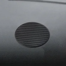 2 х автомобильные аксессуары слот для стакана воды Нескользящие коврики из углеродного волокна черный