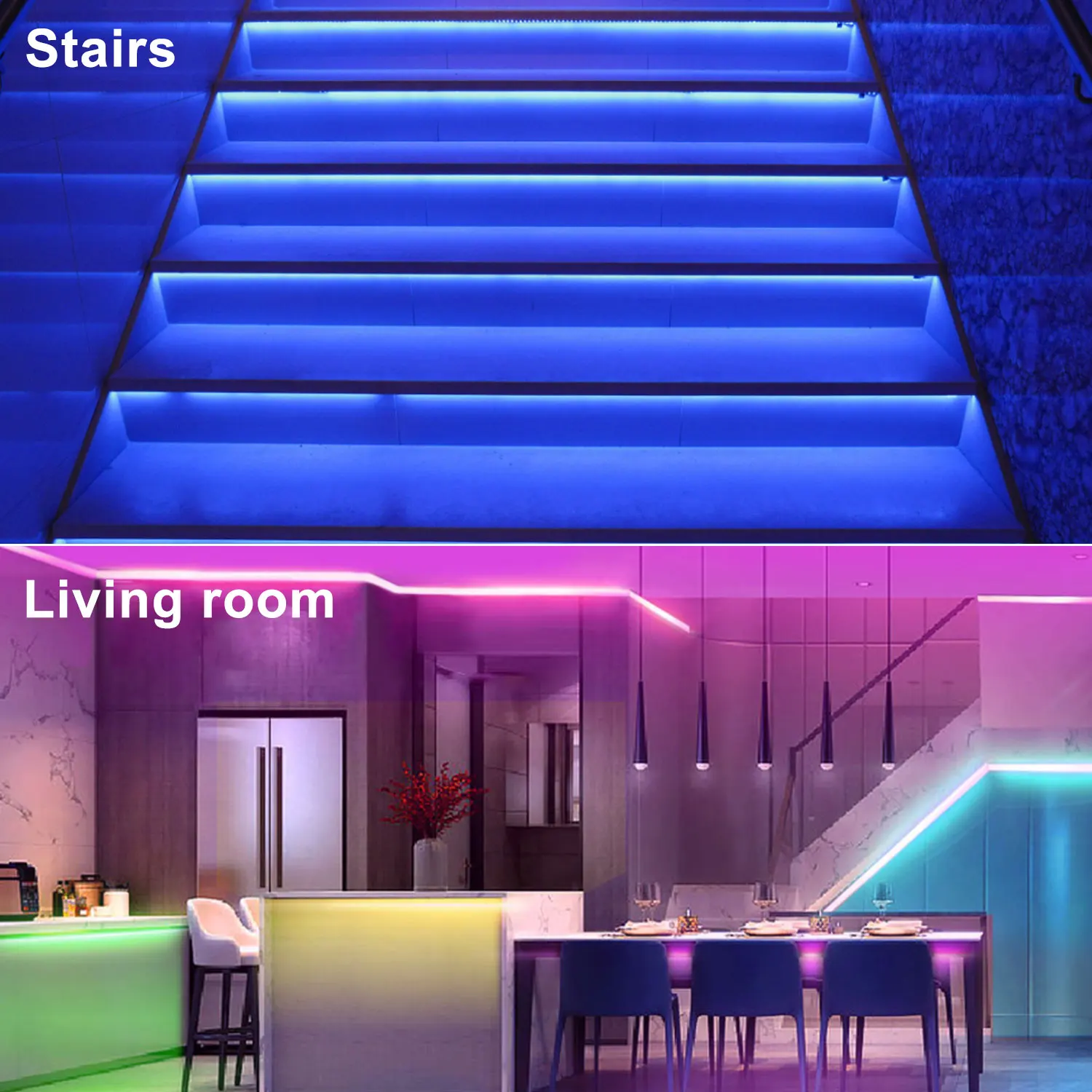 BANDE LED,5050 15M 44 Keys SetBande lumineuse LED RGB 5050, lumière