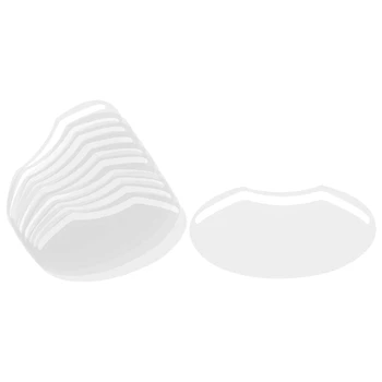 

50Pcs Haircut Face Mask Shield Cover Hair Cutting Dyeing Protector Salon Hair Styling Care Tools