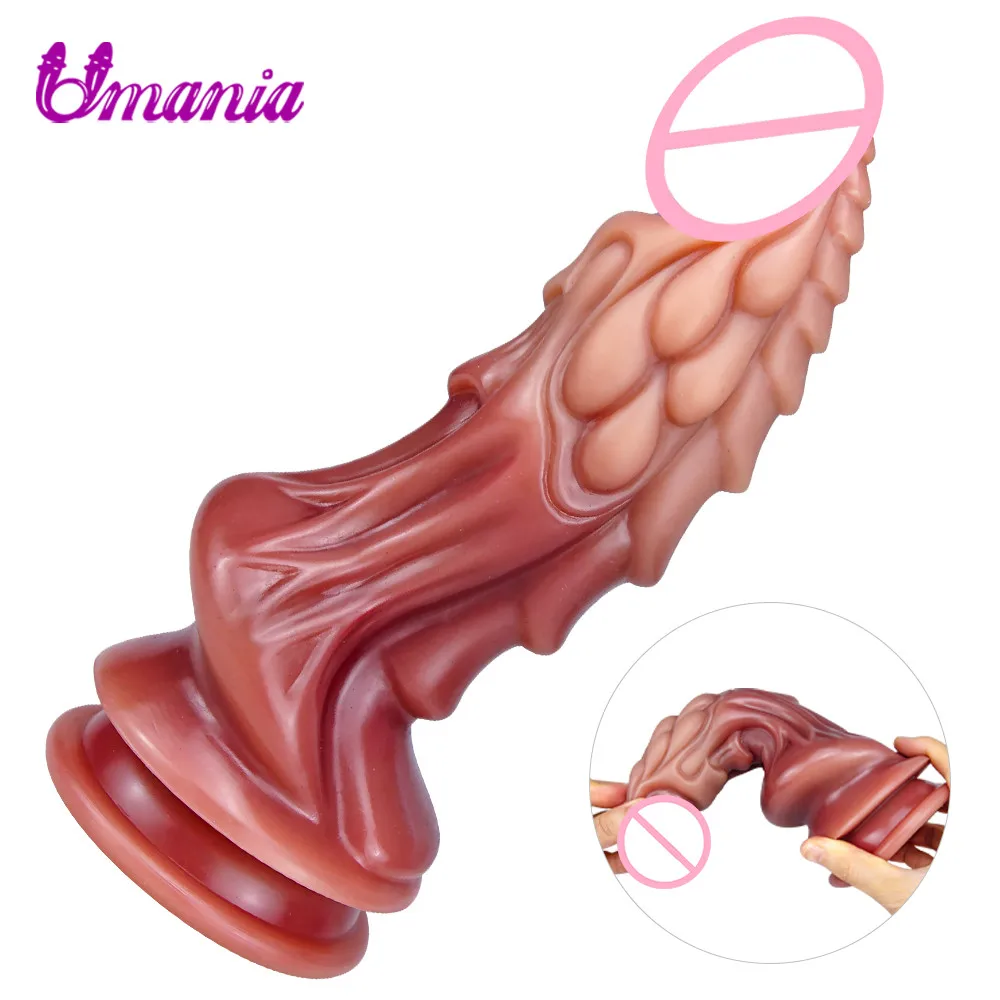 Dragon Monster Dildo Huge Penis with Suction Cup Big Dick Animal Anal Vagina Massager Masturbator For Men Women Sex Toys | Красота и