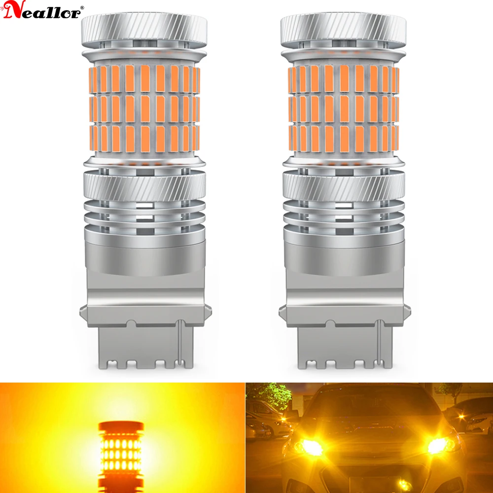 Светодиодная лампа Neallor 2X T25 3156 P27W P27/7W 1156 ba15s p21w BAU15S светодиодсветодиодный