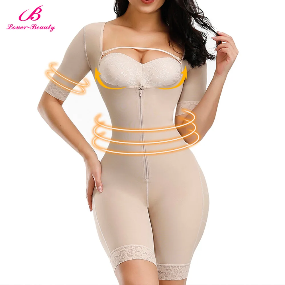 Kaufen Volle Körper Taille Trainer Abnehmen Former Bein Arm Bauch steuer Höschen Büste Push Up Shapewear Kolben heber Bodysuit